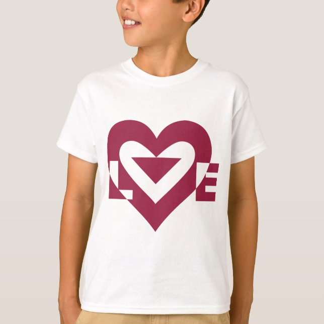 Camiseta Love Berry Purple (Frente)
