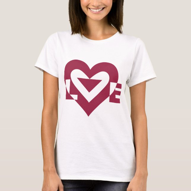 Camiseta Love Berry Purple (Frente)