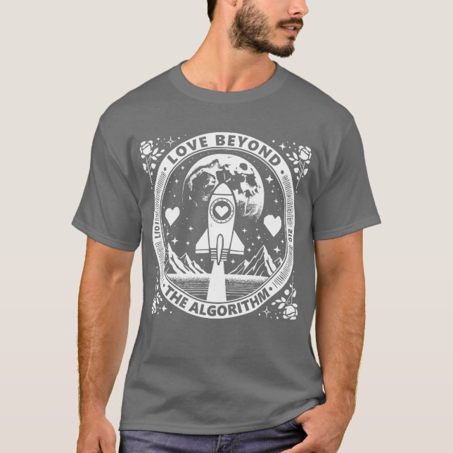 Camiseta Love Beyond the Algorithm friends (Frente)