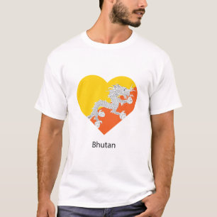 Camiseta Love Bhutan