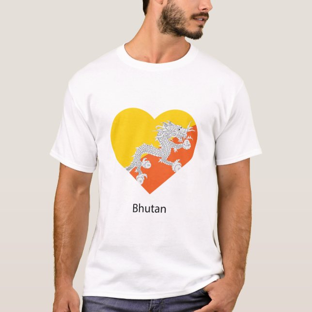 Camiseta Love Bhutan (Frente)