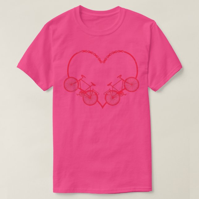 Camiseta Love Bicycle Hearing (Frente do Design)