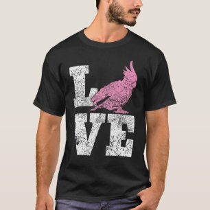 Camiseta Love Bird Cockatoo