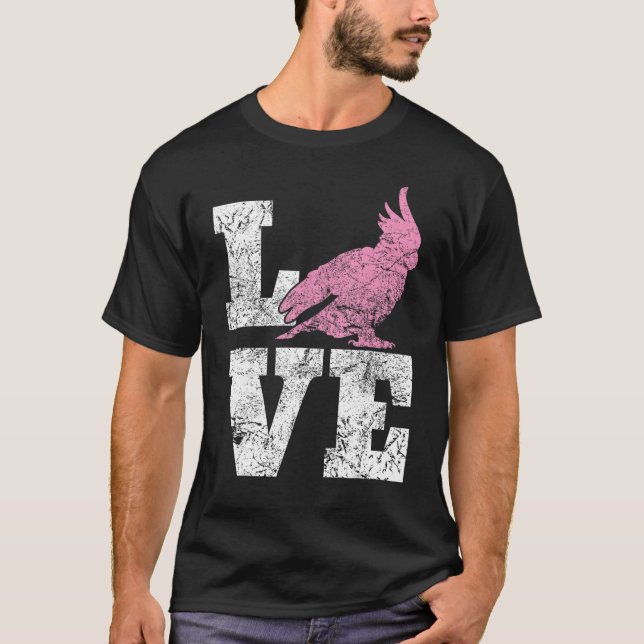 Camiseta Love Bird Cockatoo (Frente)