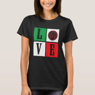 Camiseta Love Bocce Italiana Bocce Ball