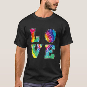 Camiseta Love Bocce Tie Dye American Sports Team Fans Boc