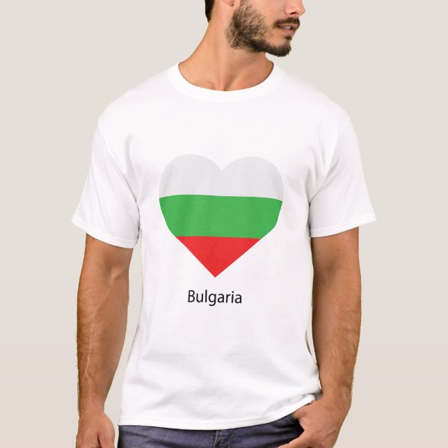 Camiseta Love Bulgária (Frente)