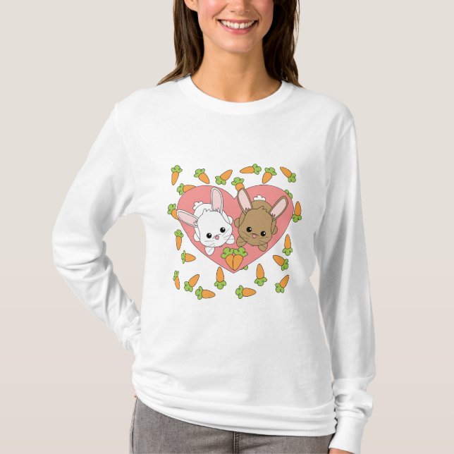 Camiseta Love Bunnies (Frente)