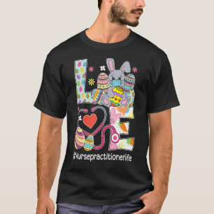 Camiseta Love Bunnies Stethoscope Enfermeira A