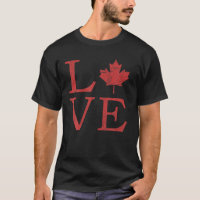 LOVE Canada Maple Leaf Canada Flag Canada Day 20