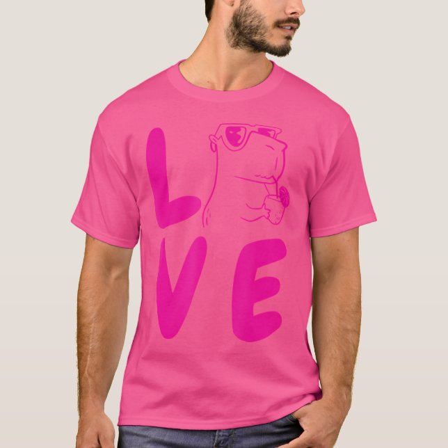 Camiseta Love Capybara (Frente)