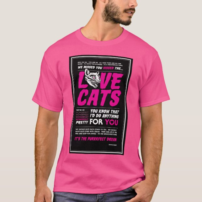 Camiseta Love Cats (Frente)