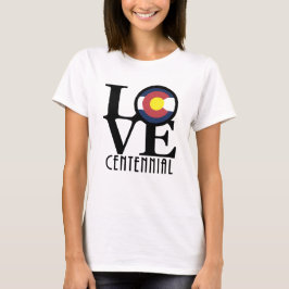 Camiseta LOVE Centennial Colorado