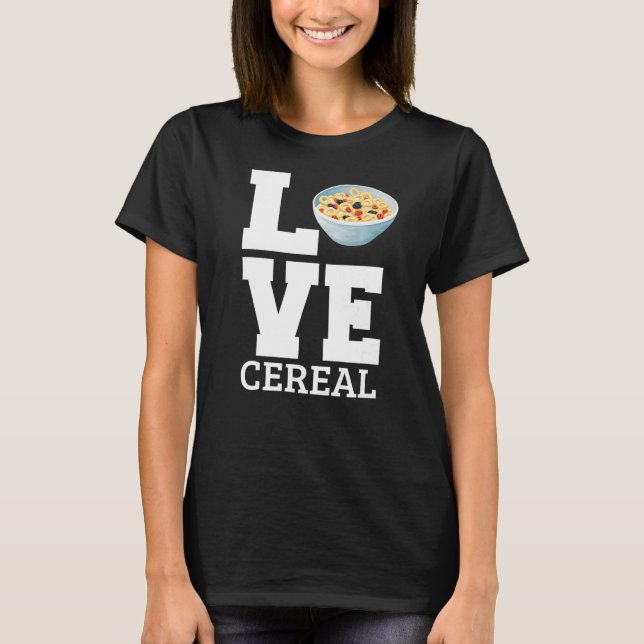Camiseta Love Cereal (Frente)