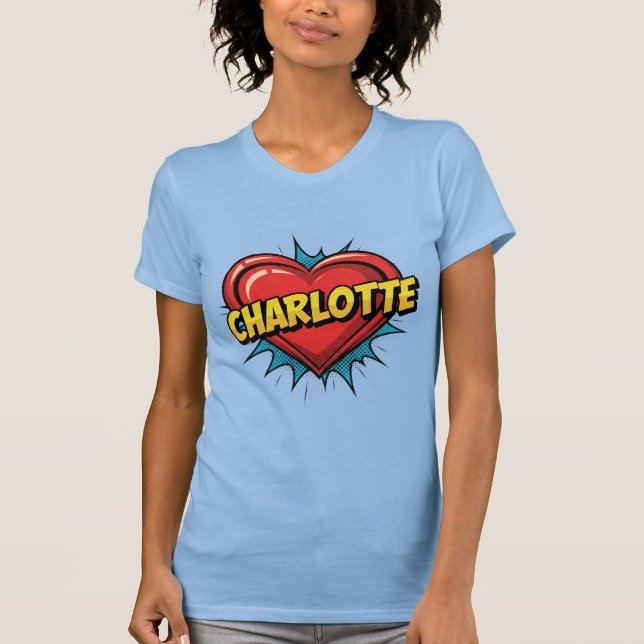 Camiseta Love Charlotte (Frente)