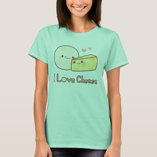 Camiseta Love Cheese Tee (Frente)