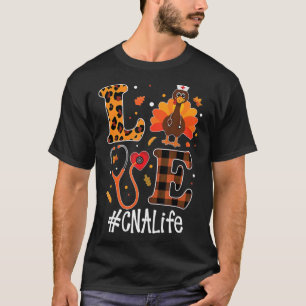 Camiseta Love CNA Life Turkey Enfermando Enfermeiro Encanta