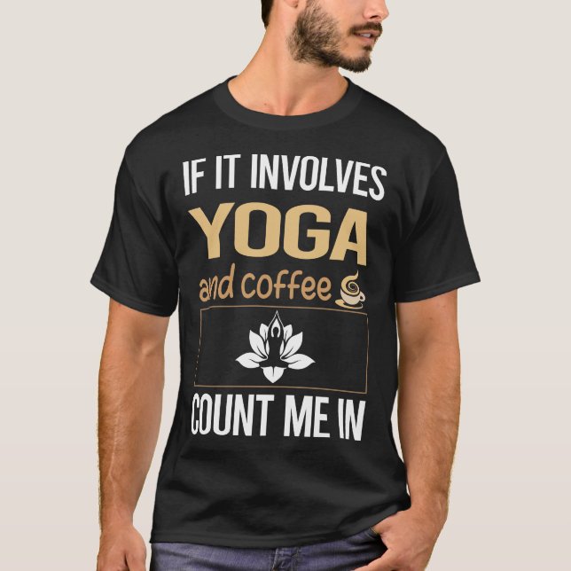 Camiseta Love Coffee Yoga (Frente)