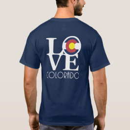 Camiseta LOVE Colorado (impressão traseiro)
