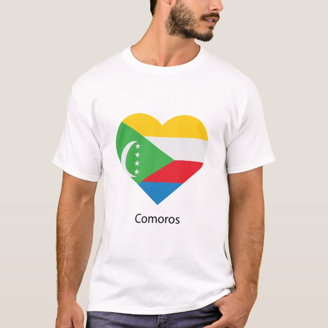 Camiseta Love Comoros (Frente)