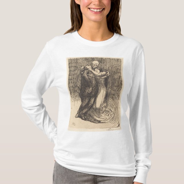 Camiseta Love Consecated (por Paul-Albert Besnard) (Frente)