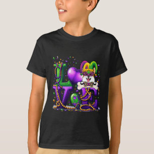 Camiseta Love Corgin Dog Carnival Mask Dog Lover Women