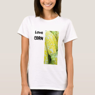 Camiseta Love Corn cita T-shirt