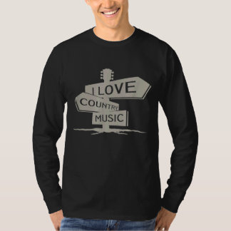 Camiseta Love Country Music Banjo Guitar Player