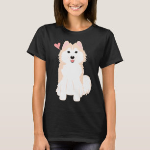 Camiseta Love Cream Pomsky Rouco da Pomerânia