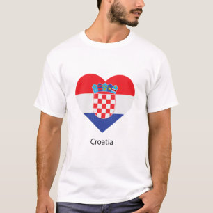 Camiseta Love Croácia