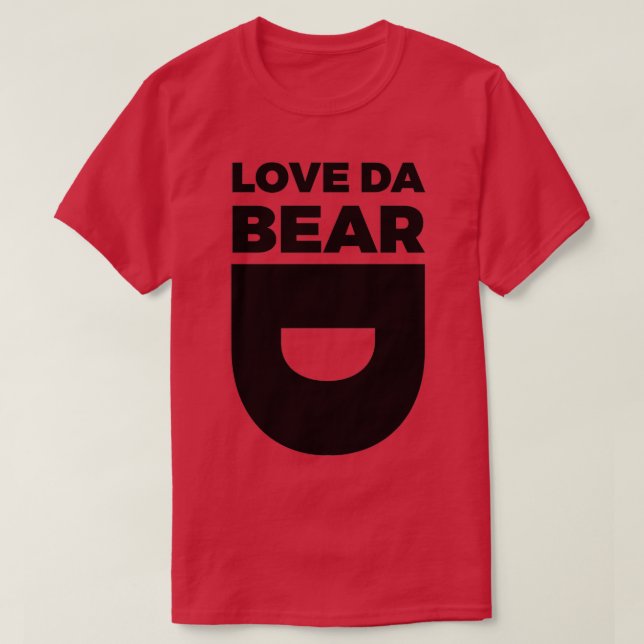 Camiseta Love Da Beard (Frente do Design)