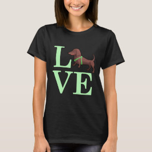 Camiseta Love Dachshund