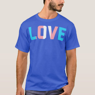 Camiseta LOVE de Sinalizador de Prioridade Trans 