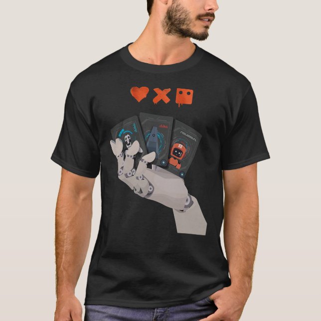 Camiseta Love Death And Robots Series Classic T Shirt (Frente)