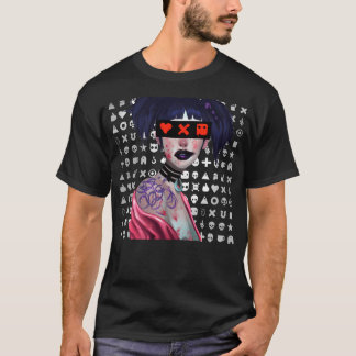 Camiseta Love Death Robots Girl Style