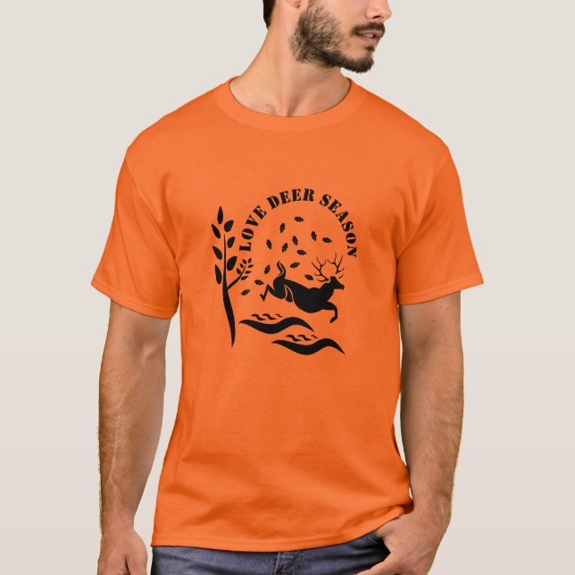 Camiseta Love Deer Season (Frente)