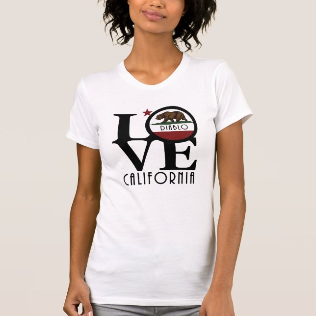 Camiseta LOVE Diablo California (Frente)