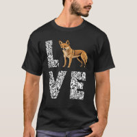 Love Dingo Leopard Dingo australiano Wild Dog