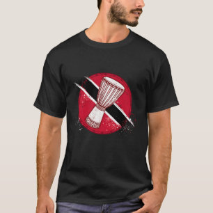 Camiseta Love Djembe Drums Soca Trinidad E Tobago Pride T