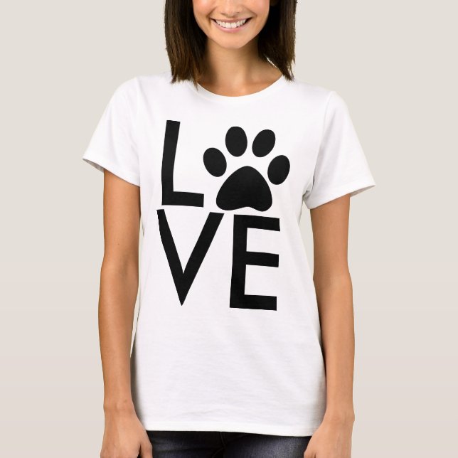 Camiseta Love Dog (Frente)
