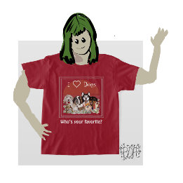 Camiseta Love Dog Pack Club T-Shirt