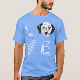 Camiseta Love Dogs Dalmatian