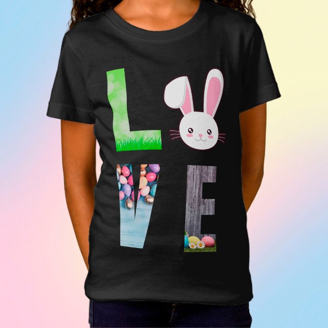 Camiseta Love Easter - Easter Bunny - Easter Egg   (Criador carregado)