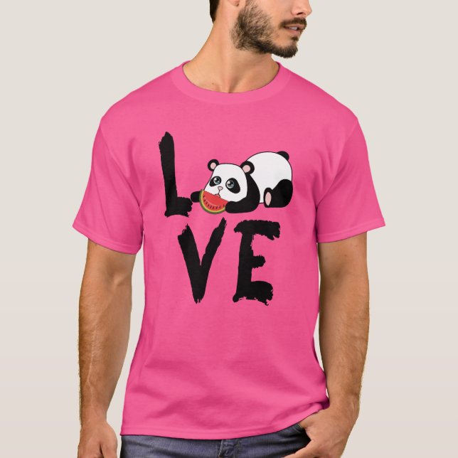 Camiseta Love eating family (Frente)
