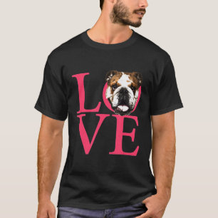 Camiseta Love English Buldogue