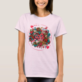 Camiseta Love Explosion valentine day 