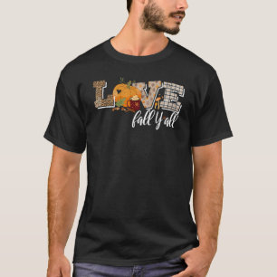 Camiseta Love Fall Ya'll