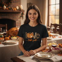 Love Fall Y'all Shirt | Pumpkin de impressão do le