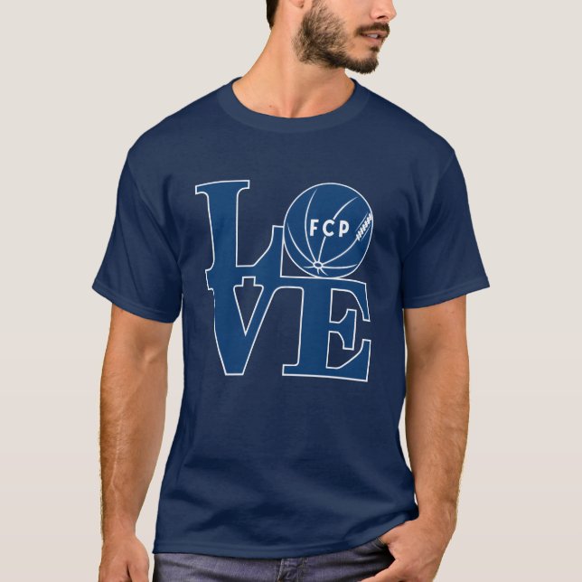 Camiseta Love FCP friend (Frente)