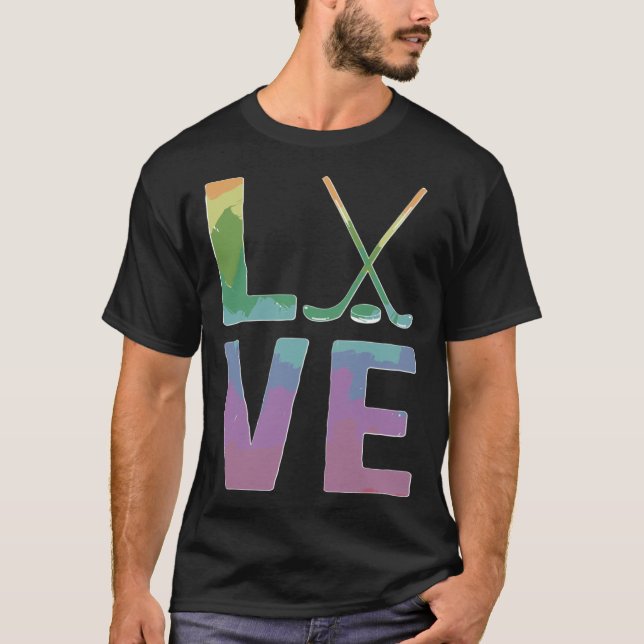 Camiseta Love Field Hockey Player Field Hockey 1 (Frente)